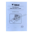 Bobcat S590 Skid Steer Loader Parts Catalog Manual AR9R11001-