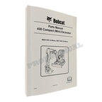 Bobcat 430 Excavator Parts Catalog Manual 562511001- 562711001-
