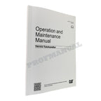 Caterpillar TH103 Telehandler Operators Maintenance Manual 3PN530-2026