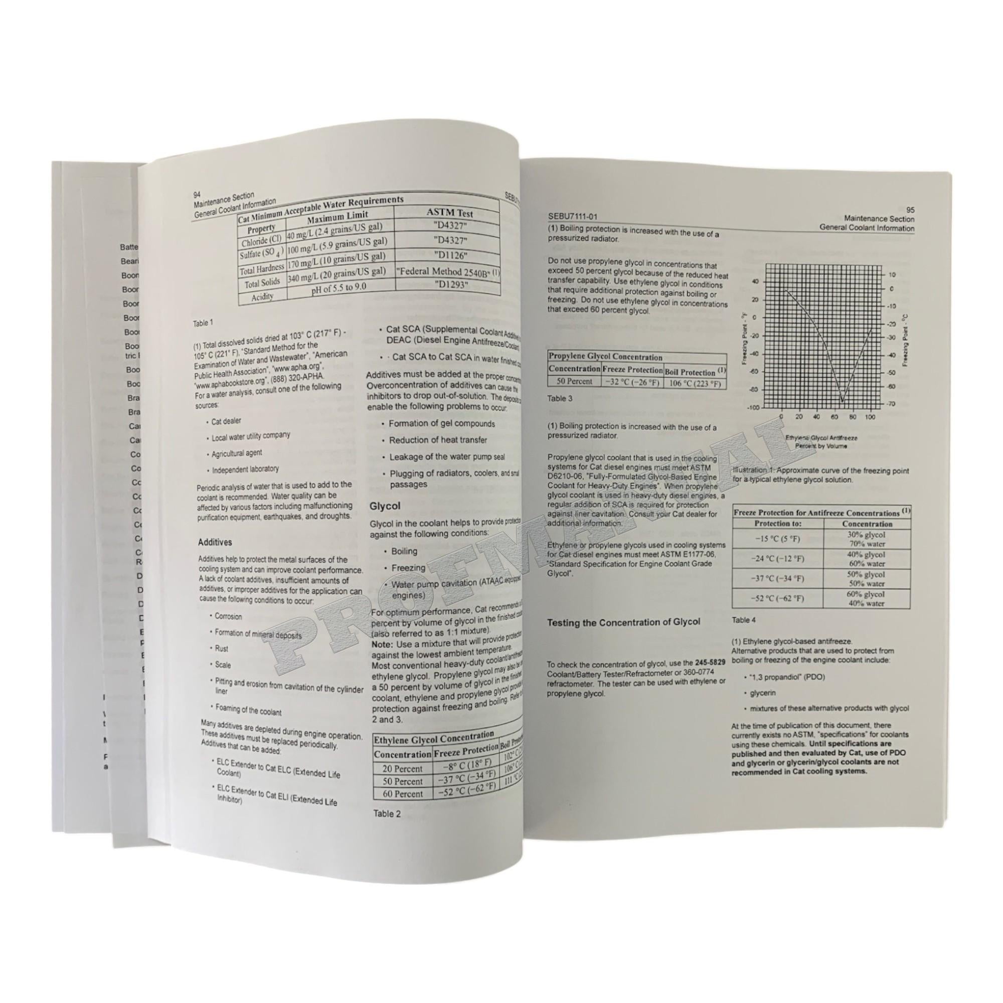 Caterpillar TH103 Telehandler Operators Maintenance Manual 3PN530-2026