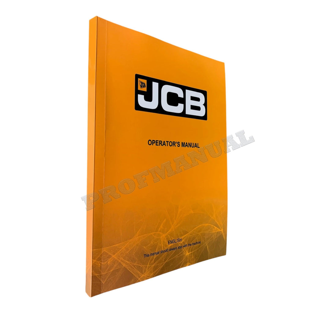 JCB 190 190T 205 205T Skid Steer Loader Operators Manual 9811_9500