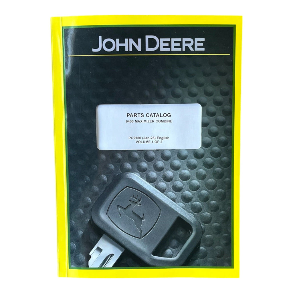 MANUAL DEL CATÁLOGO DE PIEZAS DE LA COSECHADORA JOHN DEERE 9400