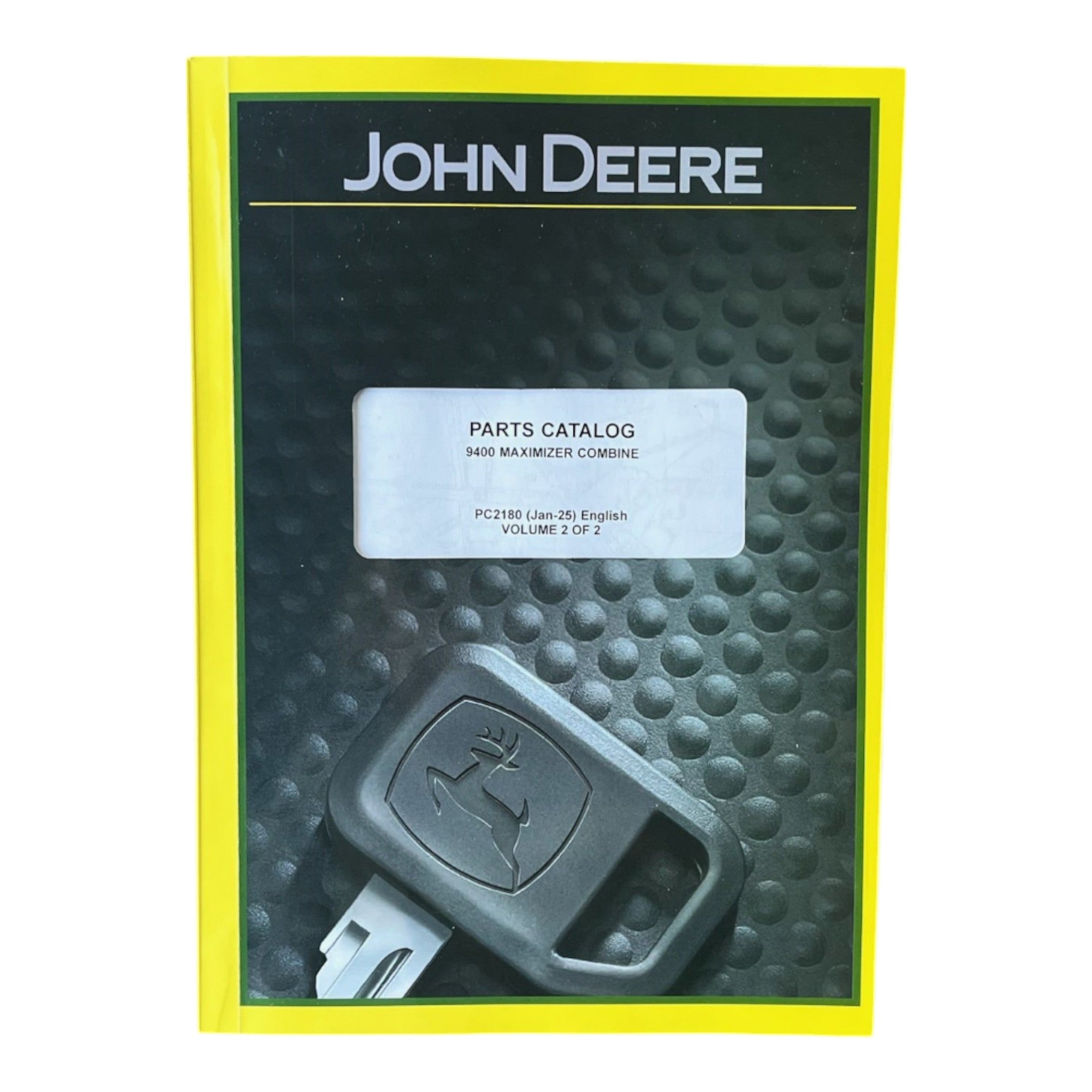 MANUAL DEL CATÁLOGO DE PIEZAS DE LA COSECHADORA JOHN DEERE 9400