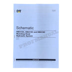 Manual de servicio completo del cabezal triturador Caterpillar HM315C *Enviar número de serie