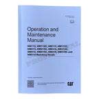 Manual de servicio completo del cabezal triturador Caterpillar HM315C *Enviar número de serie
