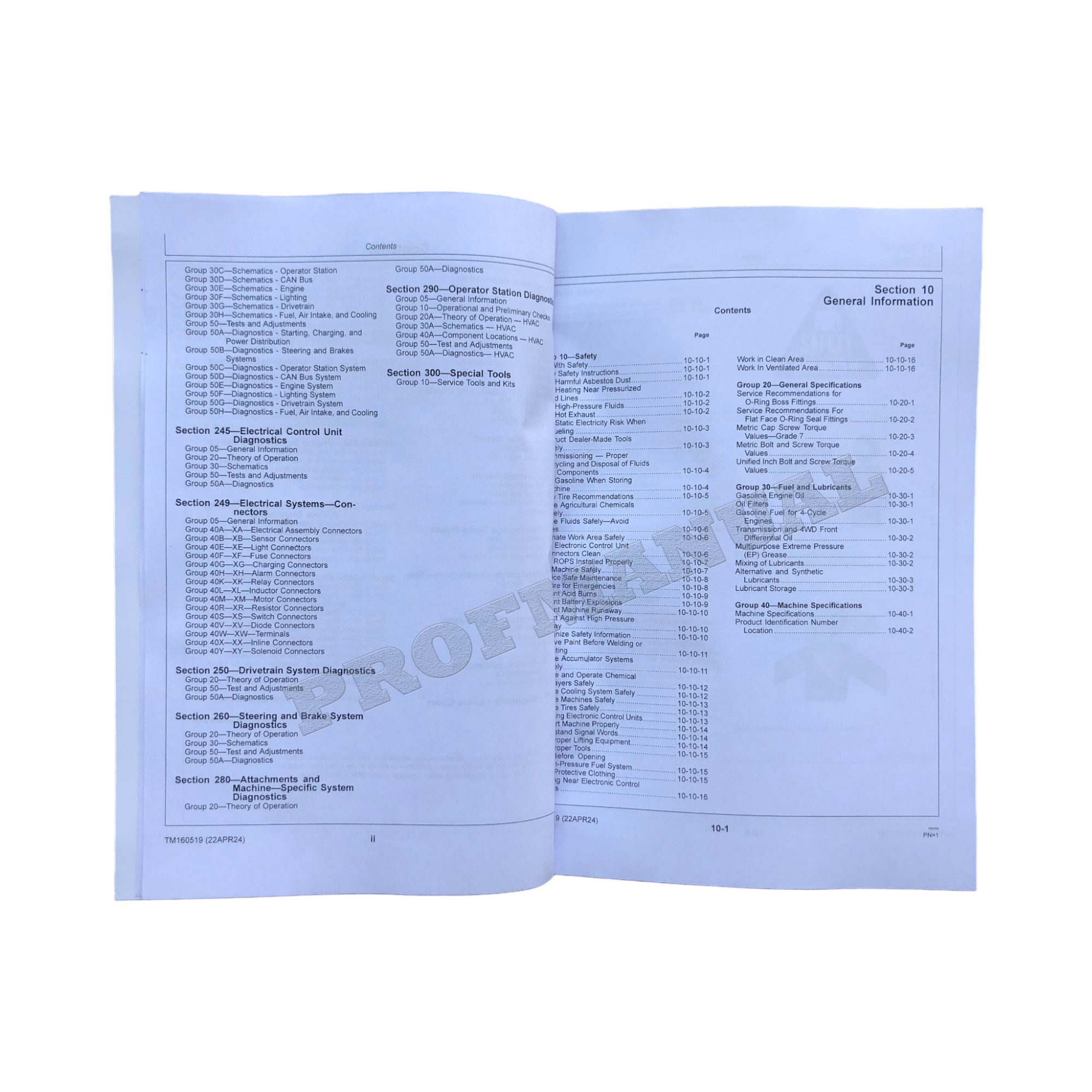John Deere XUV835E XUV835M XUV835R Gator Utility Vehicles Service Manual + BONUS