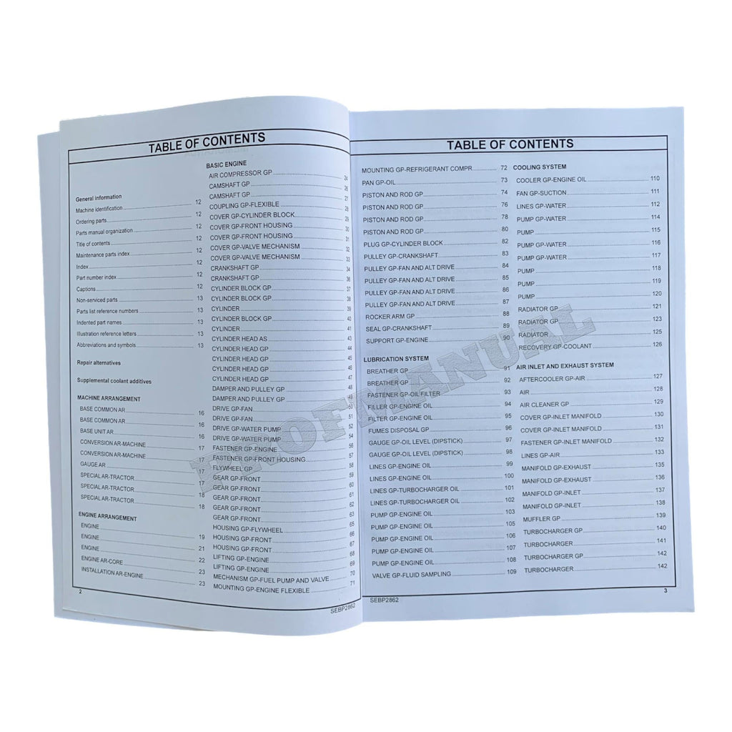 Caterpillar Cat Challenger 35 45 55 Cce Ag Tractor Parts Catalog Manual