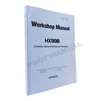 Hitachi HX99B Crawler Mounted Aerial Platform Workshop Repair Service manual