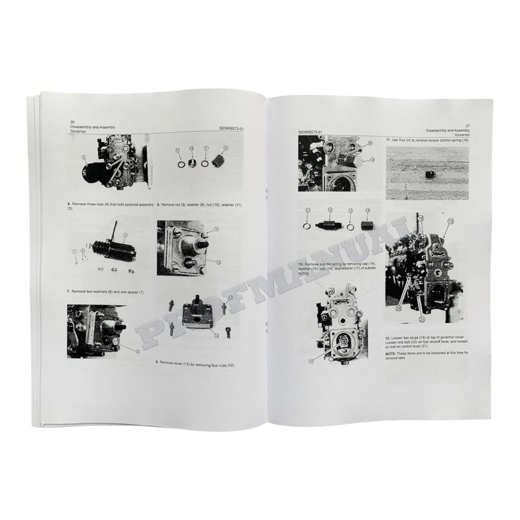 Caterpillar CAT NIPPONDENSO FUEL SYSTEM Manual Disassembly Assembly