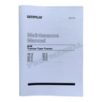 Caterpillar D4E Track Type Tractor Maintenance Manual