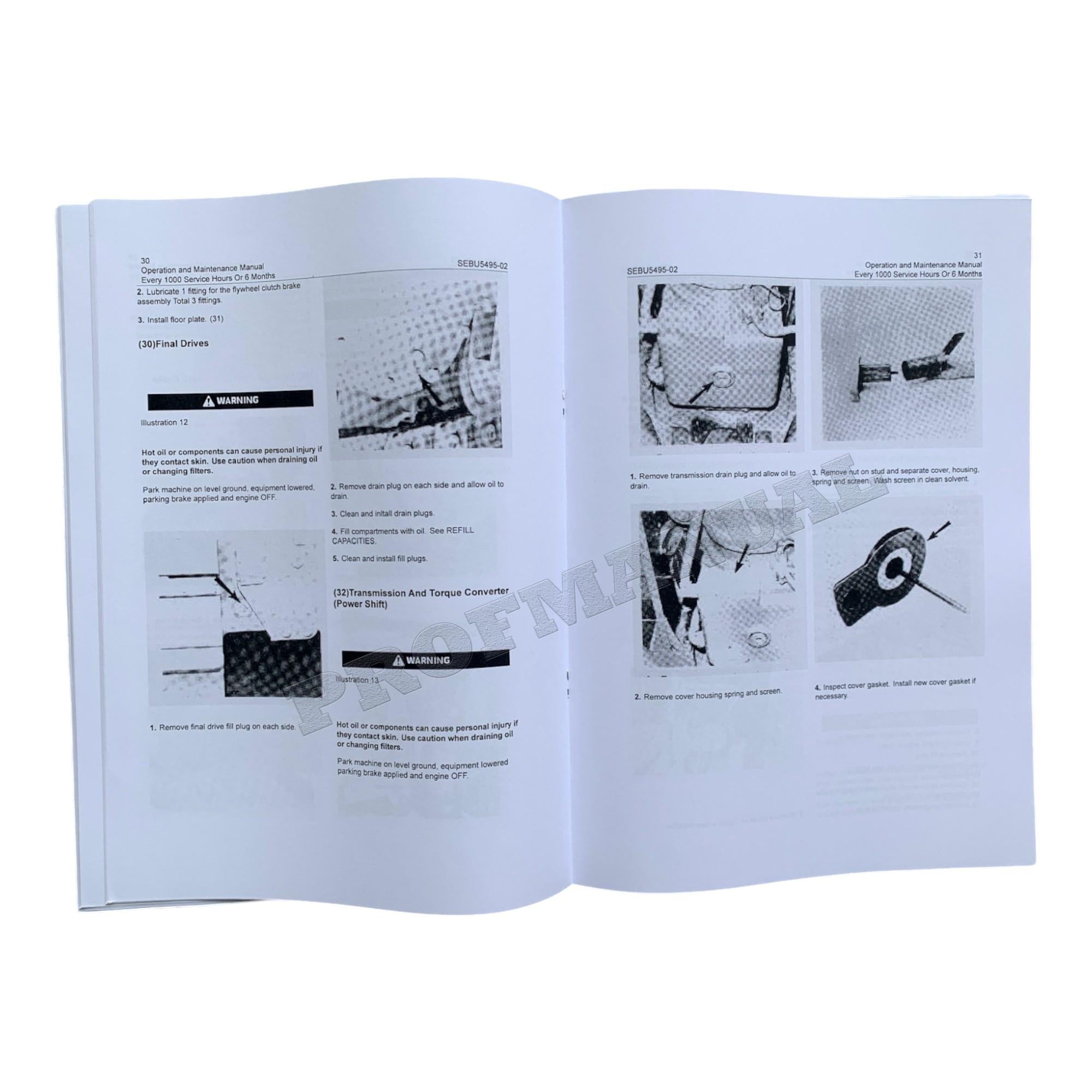Caterpillar D4E Track Type Tractor Maintenance Manual