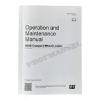 Manual de mantenimiento del operador de la cargadora de ruedas compacta Caterpillar 903D