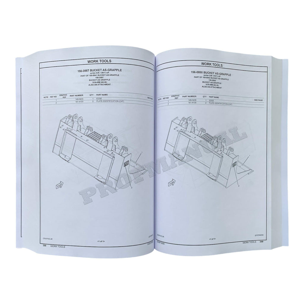 Caterpillar Cat 287 Multi Terrain Loader Parts Catalog Manual