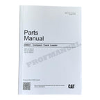 Caterpillar Cat 259D3 Compact Track Loader Parts Catalog Manual M0087443EN-US