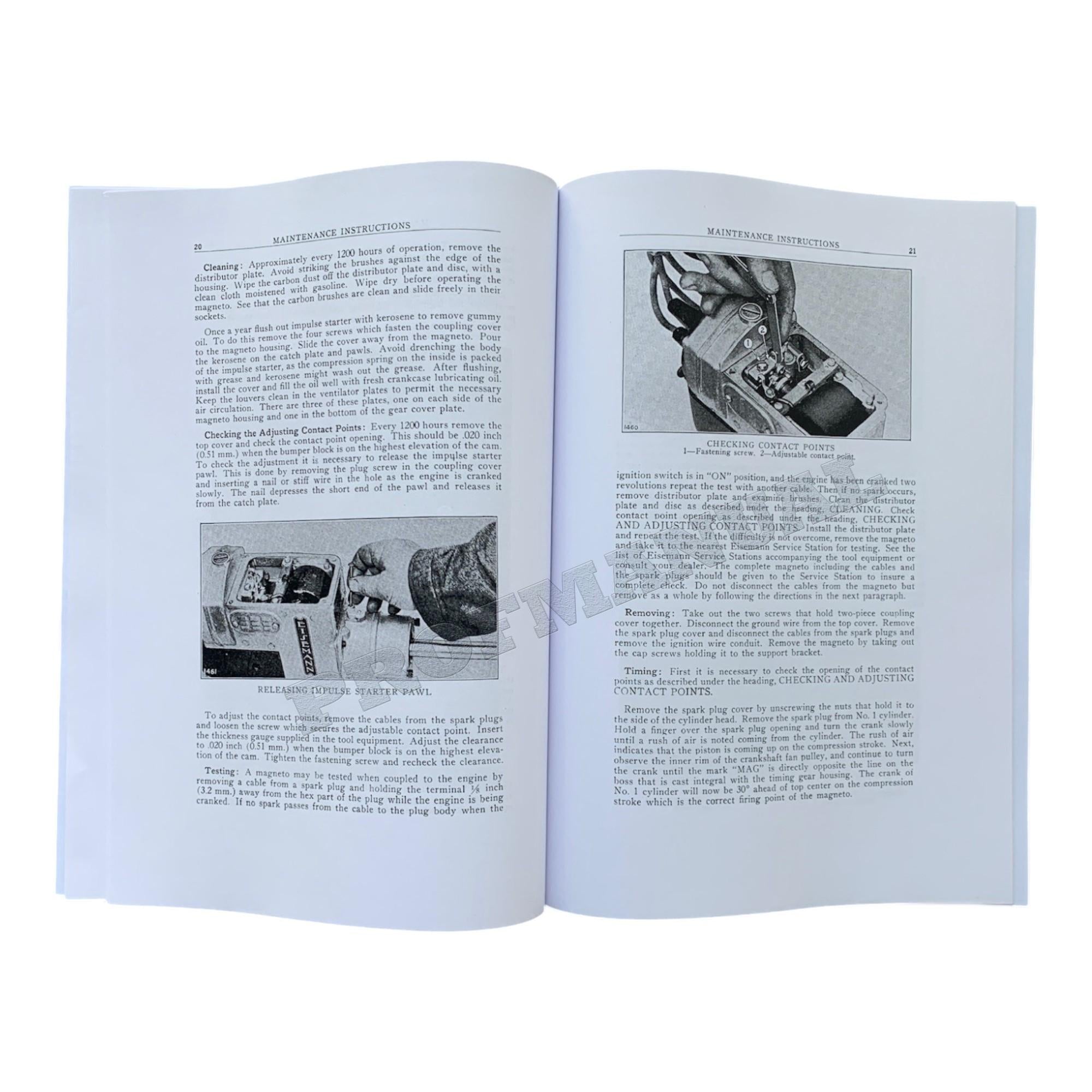 Caterpillar Twenty Two Tractor Operators Maintenance Manual 2F1-Up 1J1-Up