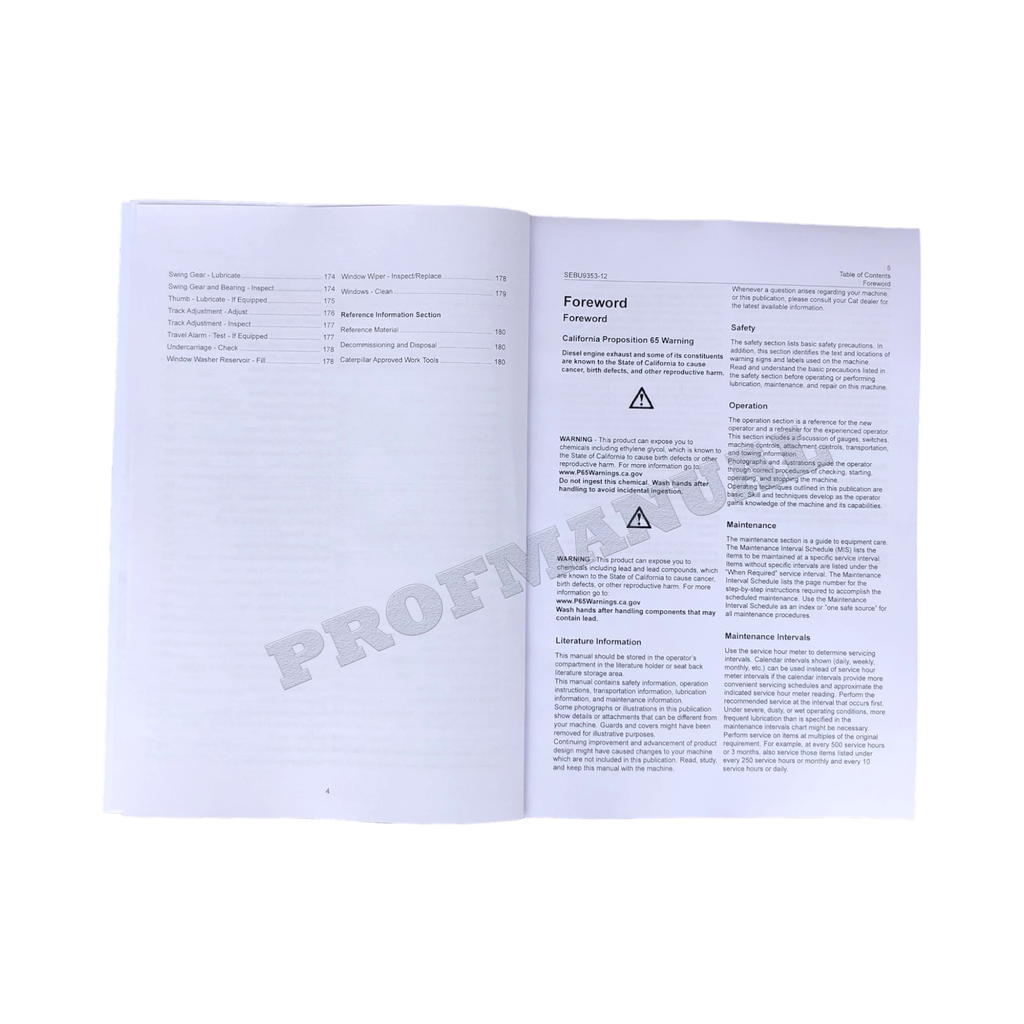 Manual de mantenimiento del operador de la miniexcavadora hidráulica Caterpillar 307E2 (KC91-Up)