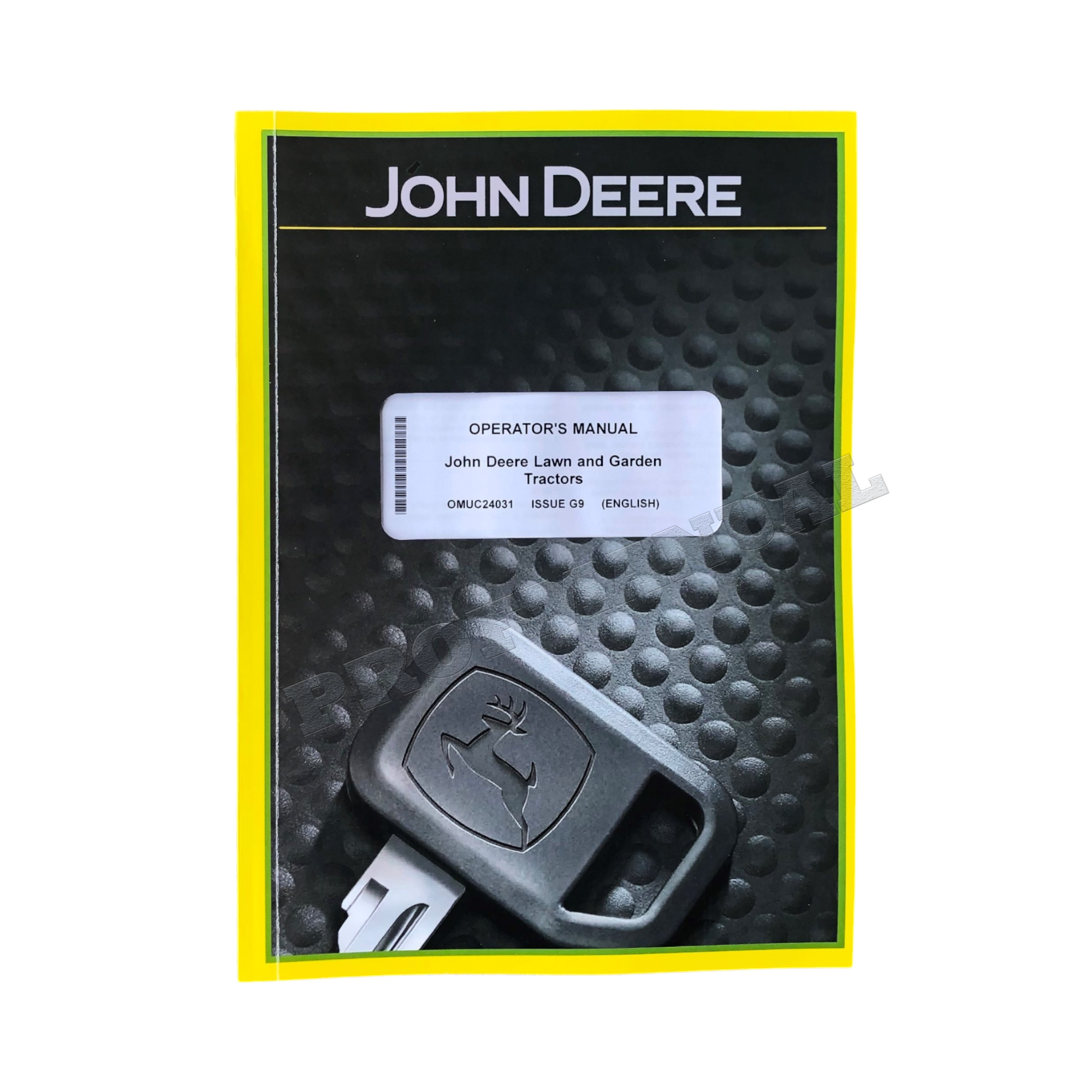 MANUAL DEL OPERADOR DEL TRACTOR JOHN DEERE X750 X754 X758 + ¡BONIFICACIÓN!