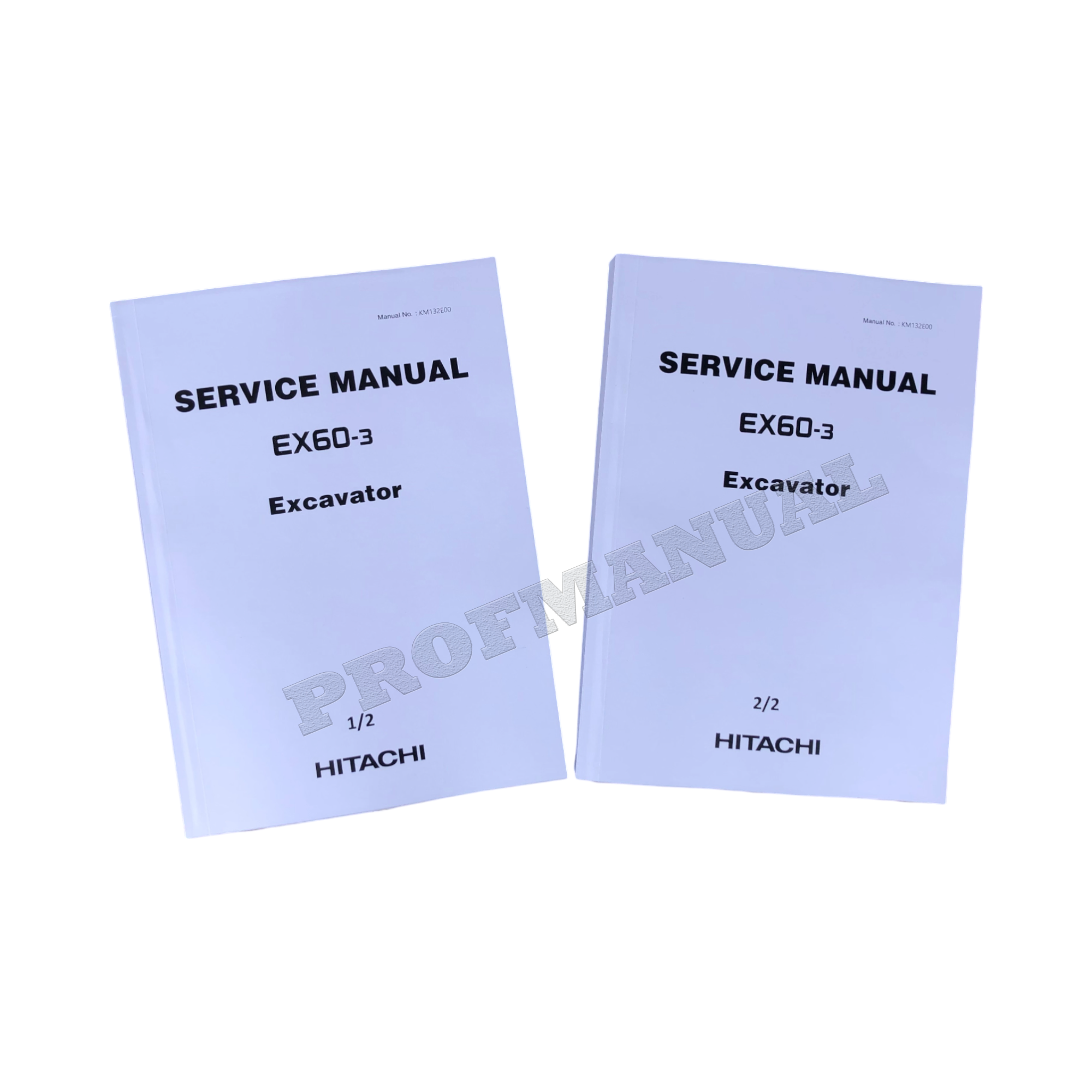 HITACHI EX60-3 EXCAVATOR SERVICE MANUAL