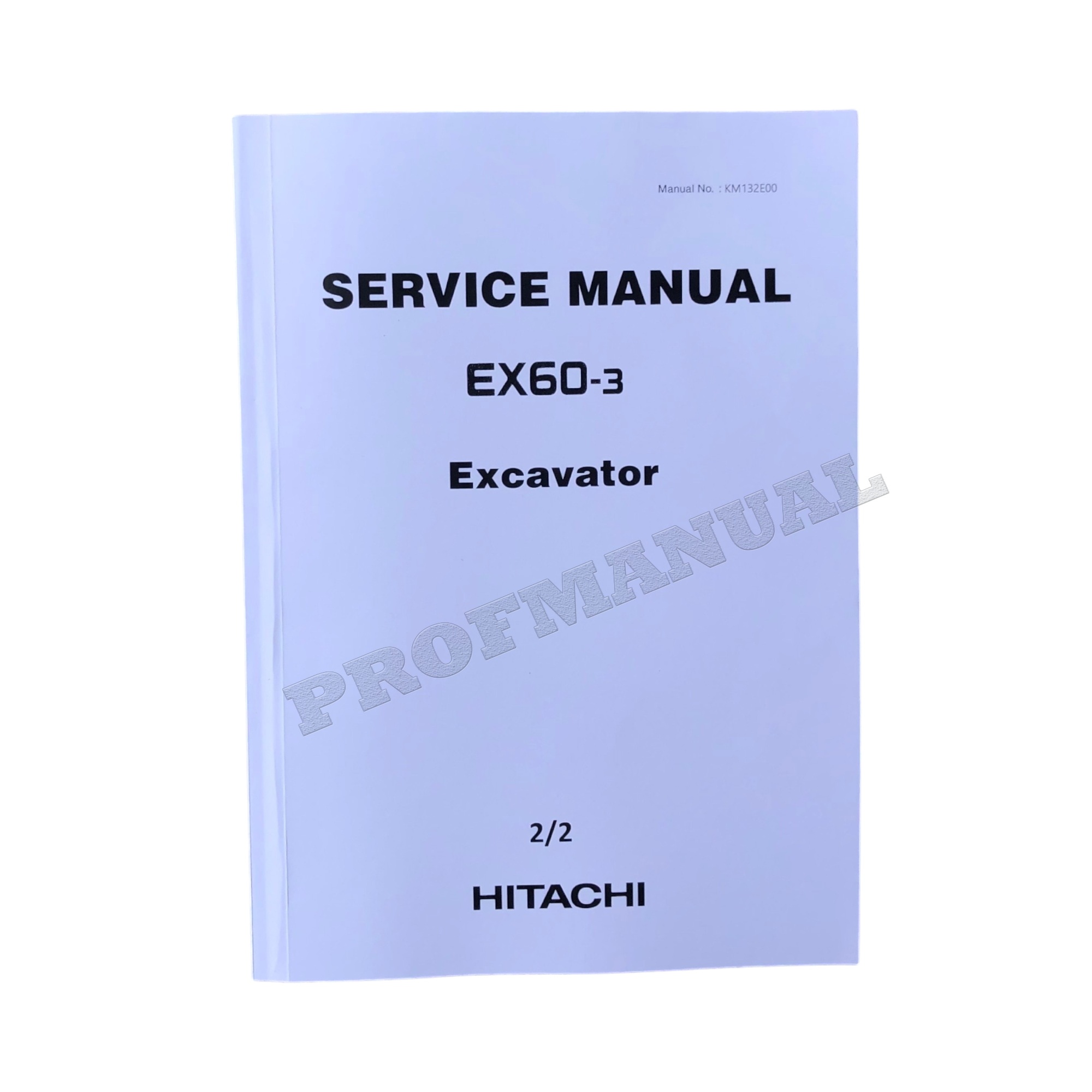 HITACHI EX60-3 EXCAVATOR SERVICE MANUAL