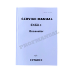 HITACHI EX60-3 EXCAVATOR SERVICE MANUAL