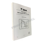 Bobcat E85 Excavator Parts Catalog Manual B34T11001-
