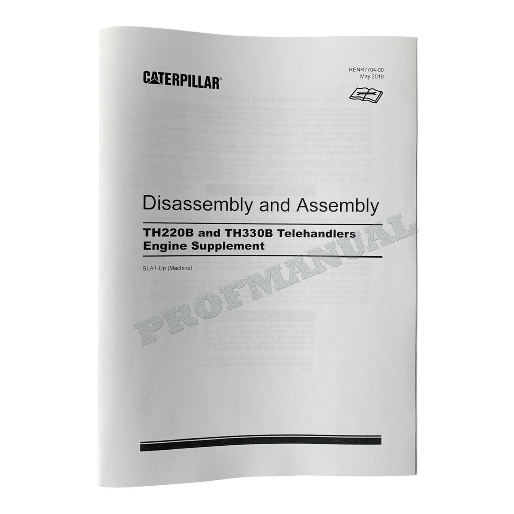 Manual de servicio completo del manipulador telescópico del motor Caterpillar 3054E *Enviar número de serie