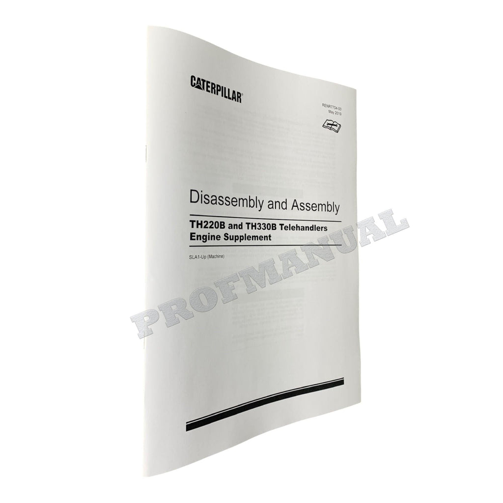 Manual de servicio completo del manipulador telescópico del motor Caterpillar 3054E *Enviar número de serie