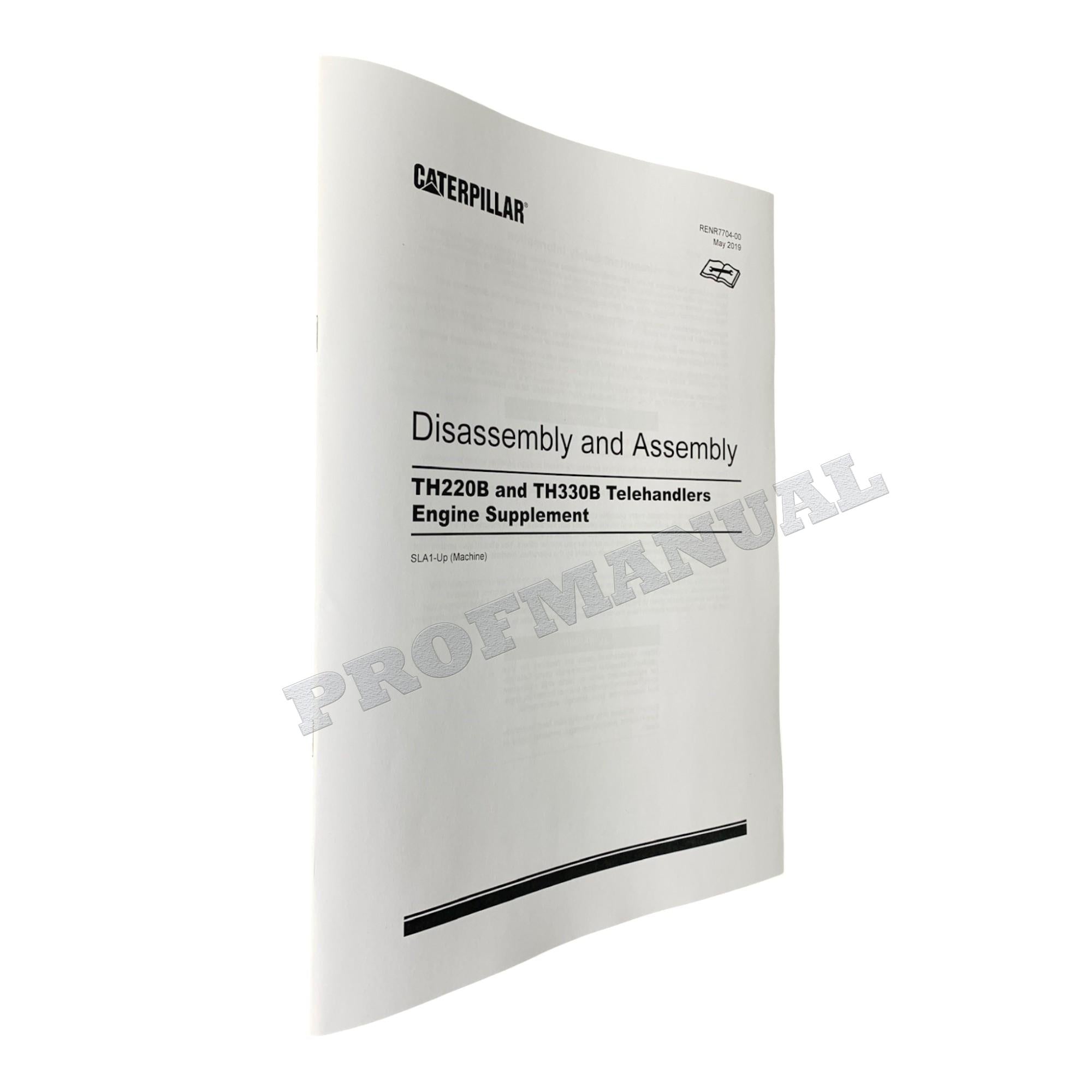 Manual de servicio completo del manipulador telescópico del motor Caterpillar 3054E *Enviar número de serie