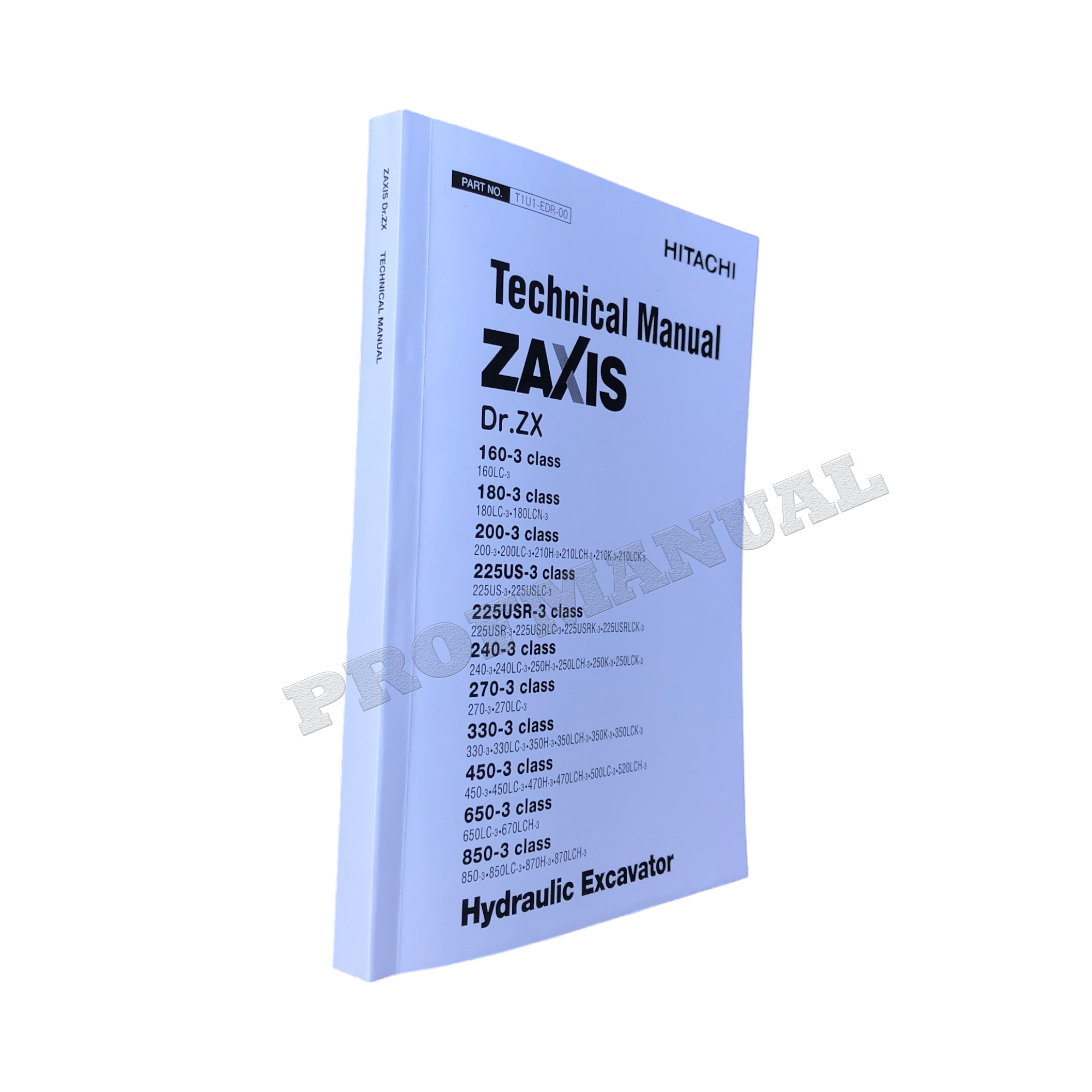 Hitachi Dr. ZX Series 3 Diagnostic Software Service Manual