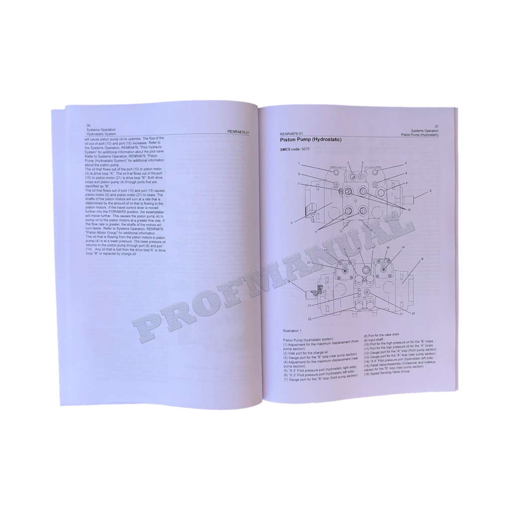 Manual de operación del sistema de cargadora todoterreno Caterpillar 247B 257B