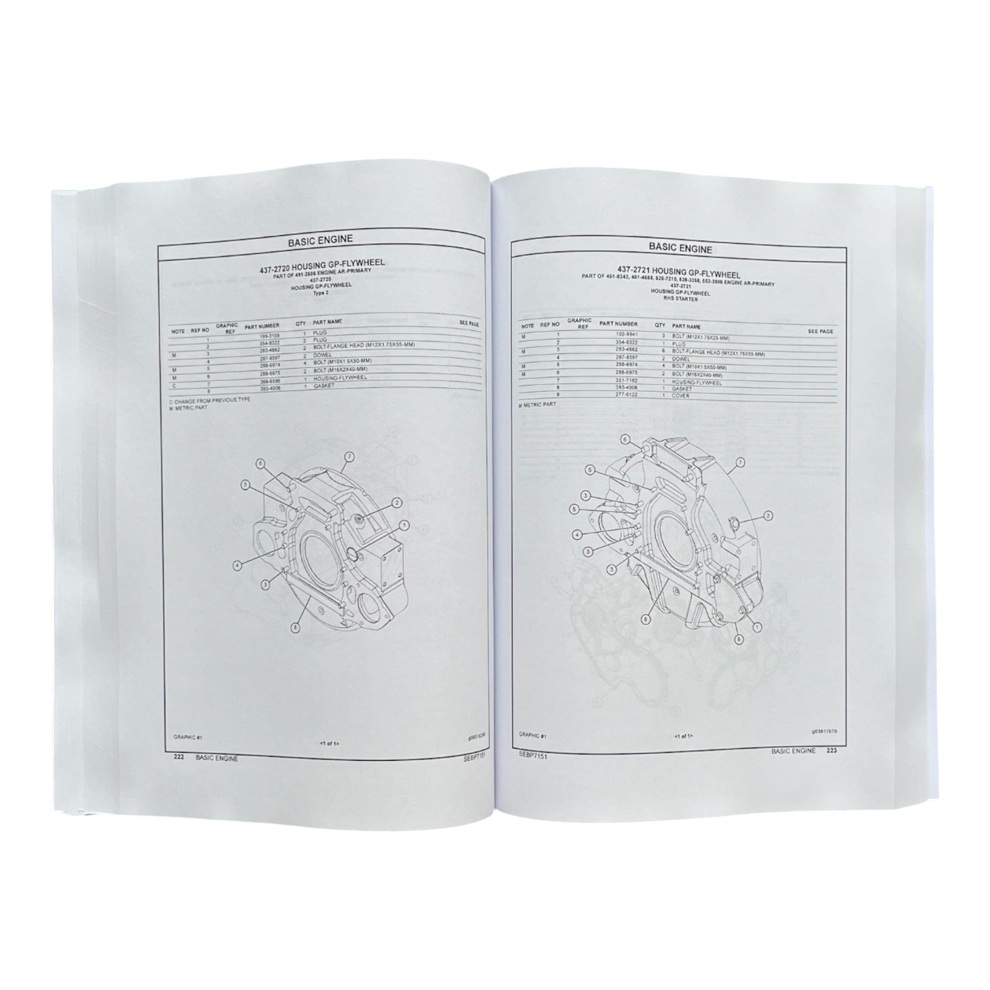 Caterpillar C7.1 Industrial Engine Parts Catalog Manual SN G9R1-UP *Send SN