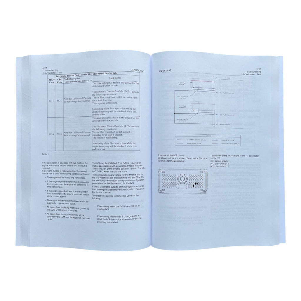 Caterpillar C7.1 INDUSTRIAL ENGINE Full Service Manual G9R1-UP *Send SN