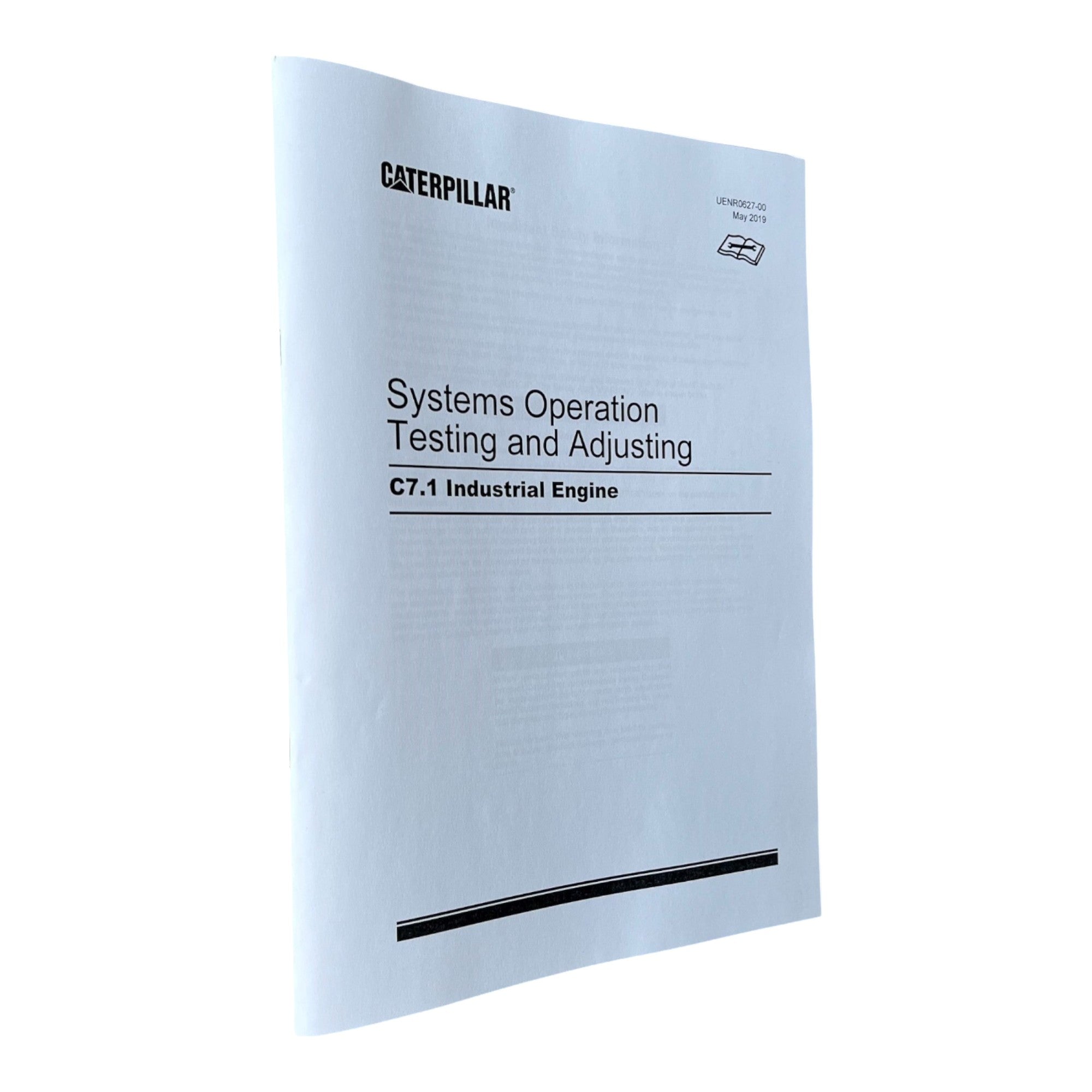 Caterpillar C7.1 INDUSTRIAL ENGINE Full Service Manual G9R1-UP *Send SN