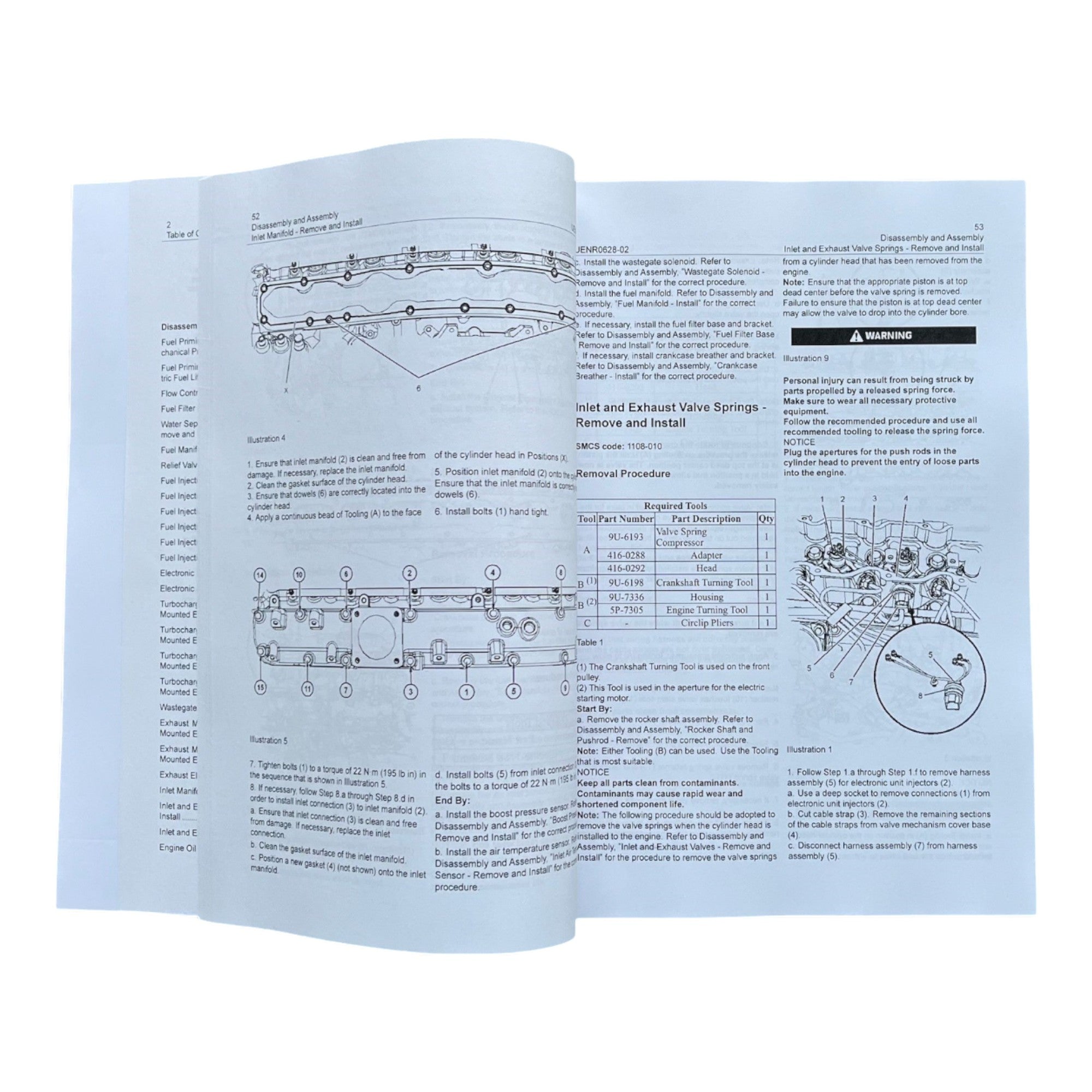 Caterpillar C7.1 INDUSTRIAL ENGINE Full Service Manual G9R1-UP *Send SN