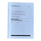 Caterpillar 613C Elevating Wheel Tractor Scraper Operators Maintenance Manual