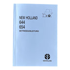 New Holland 644 654 Rundballenpresse Betriebsanleitung