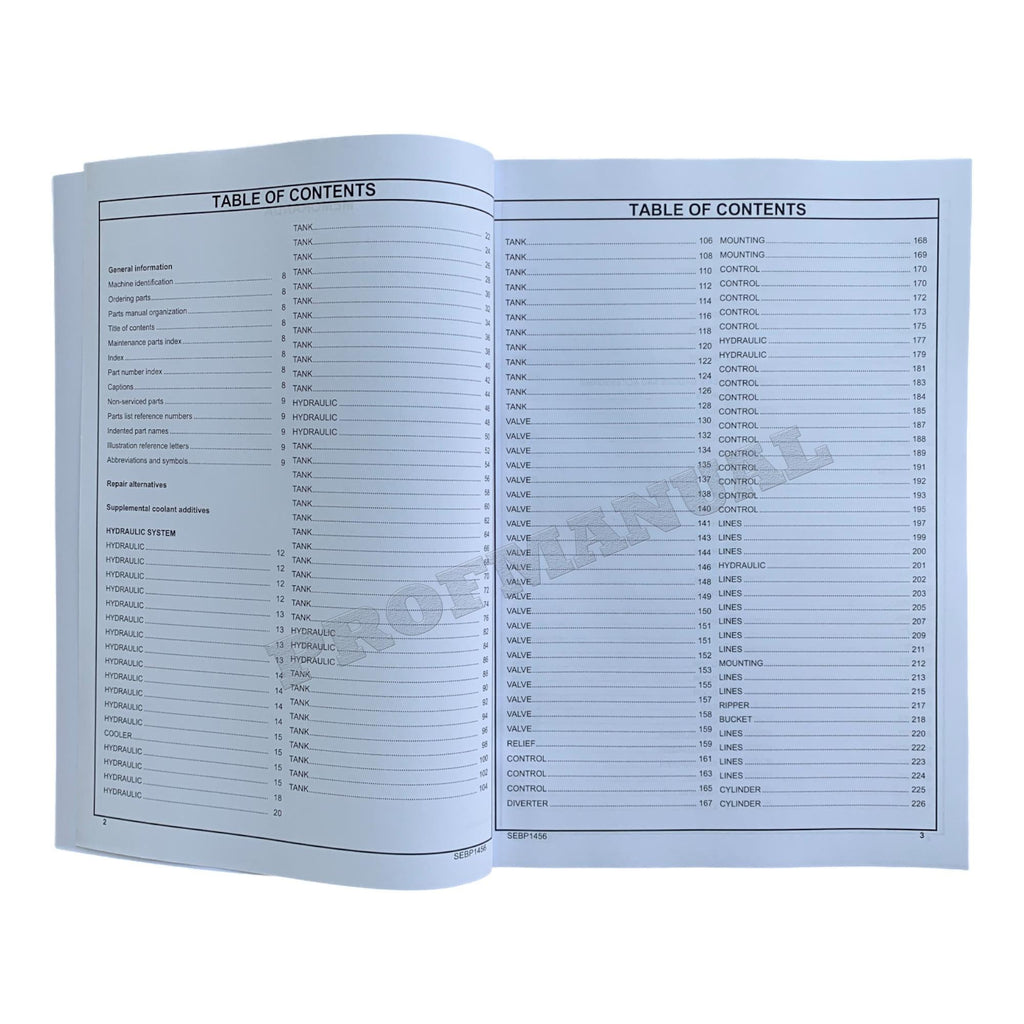 Caterpillar Cat 943LGP Track Loader Parts Catalog Manual