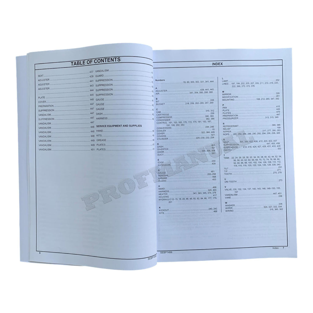 Caterpillar Cat 943LGP Track Loader Parts Catalog Manual
