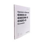 HITACHI EX100-3 EX100M-3 EX120-3 EXCAVATOR OPERATORS MANUAL #1