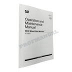 Manual de mantenimiento del operador de la taladora apiladora de ruedas Caterpillar 553C