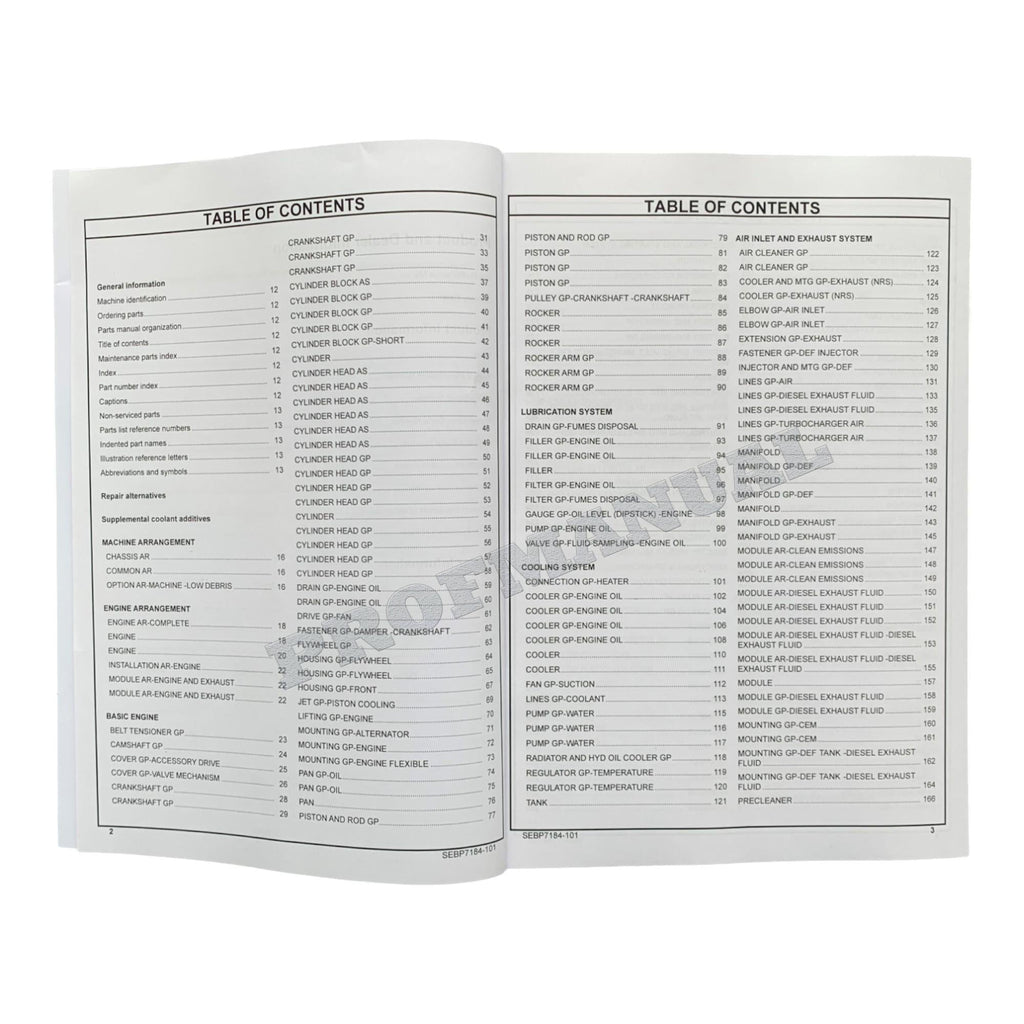 Caterpillar Cat 930M Wheel Loader Parts Catalog Manual SEBP71841