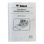 Bobcat S740 Skid Steer Loader Parts Catalog Manual B3BT11001-