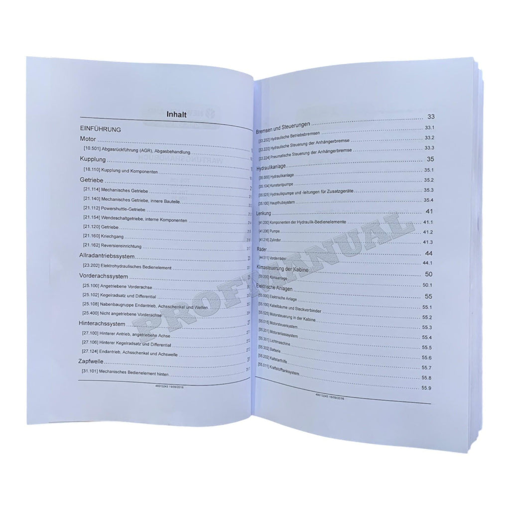 NEW HOLLAND TD5.105 TD5.115 TD5.85 TD5.95 TRAKTOR REPARATURHANDBUCH #1