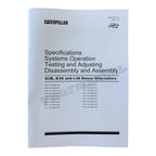 Caterpillar G3B K3A L3A Denso Alternator Disass Assem Spec Test Adjust Manual