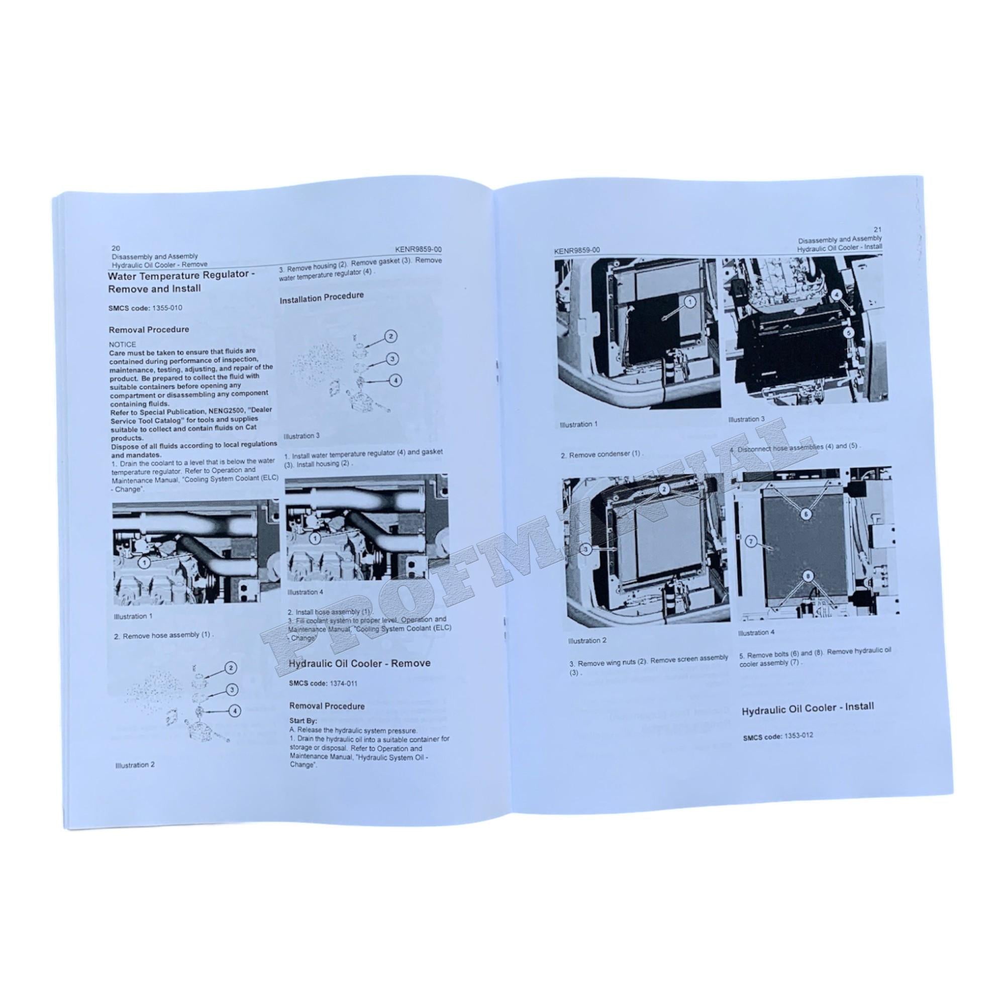 Caterpillar 306E Excavator Engine Supplement Service Manual Disassem Assem