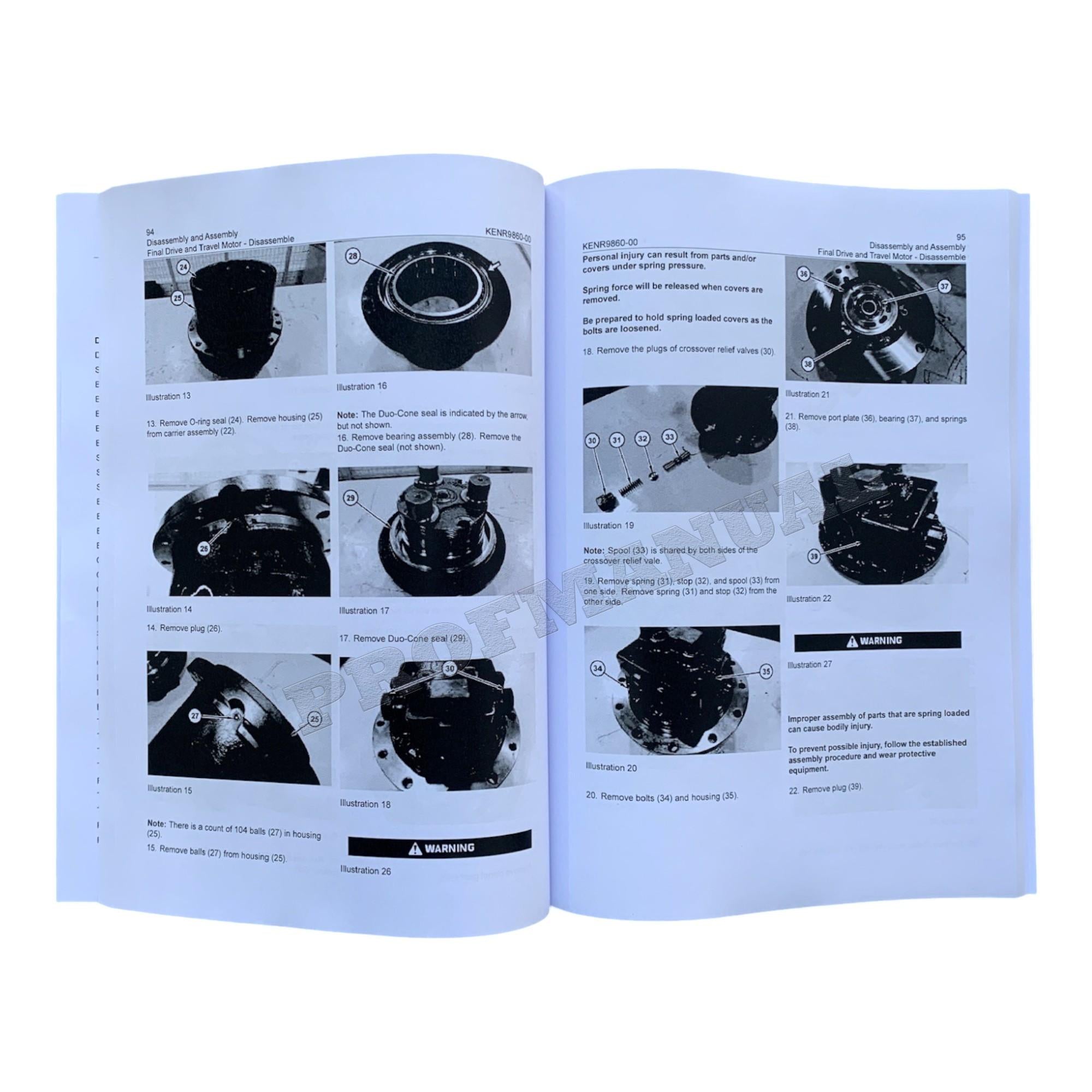 Caterpillar 306E Excavator Service Manual Disassem Assem