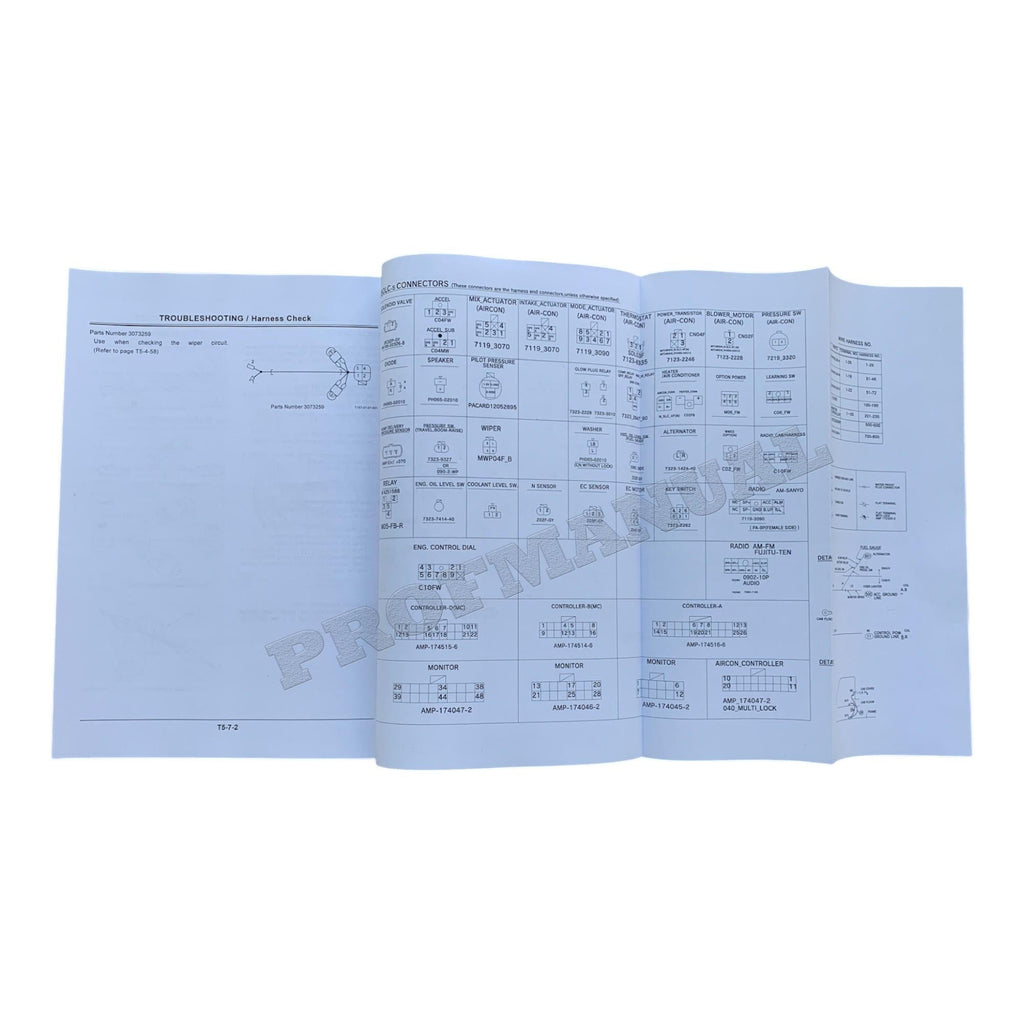 HITACHI EX150LC-5 EX160LC-5 Excavator Troubleshooting Technical Manual