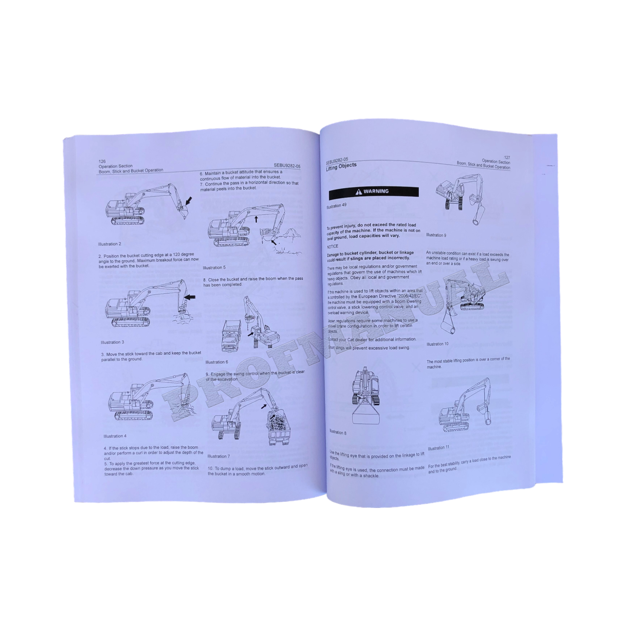 Manual del operador de la miniexcavadora hidráulica Caterpillar 308E2 CR 308E2 SR