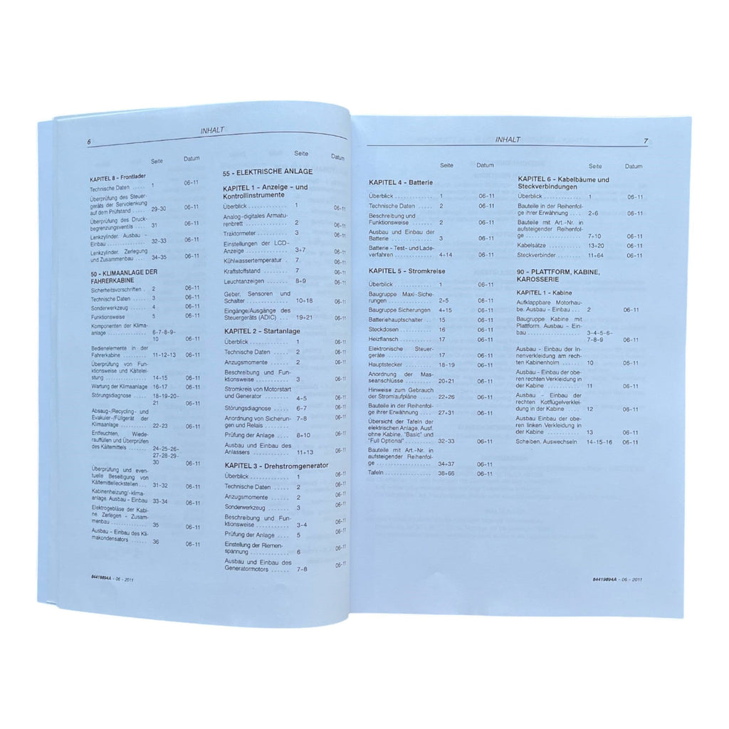 STEYR KOMPAKT 4055S 4065S TRAKTOREN REPARATURHANDBUCH WERKSTATTHANDBUCH