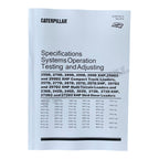 Caterpillar 272DXHP 272D2 272D2XHP Loader Testing and Adjusting Service Manual